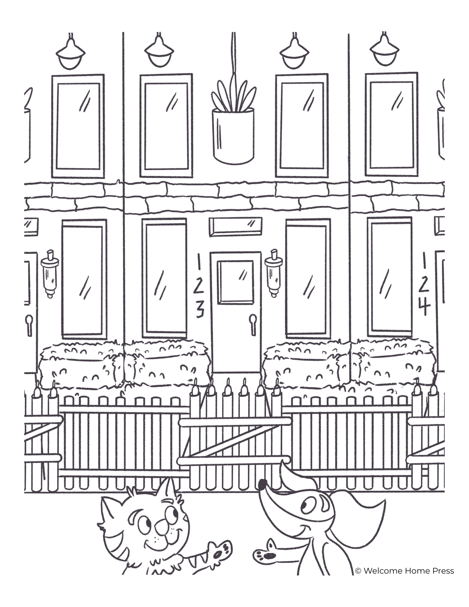 12 Coloring Sheets | Digital Download